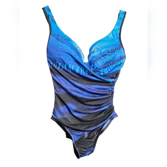 Miraclesuit Other - Miraclesuit Blue Pointe It's a Wrap One-Piece Swimsuit [ SZ 12 ]